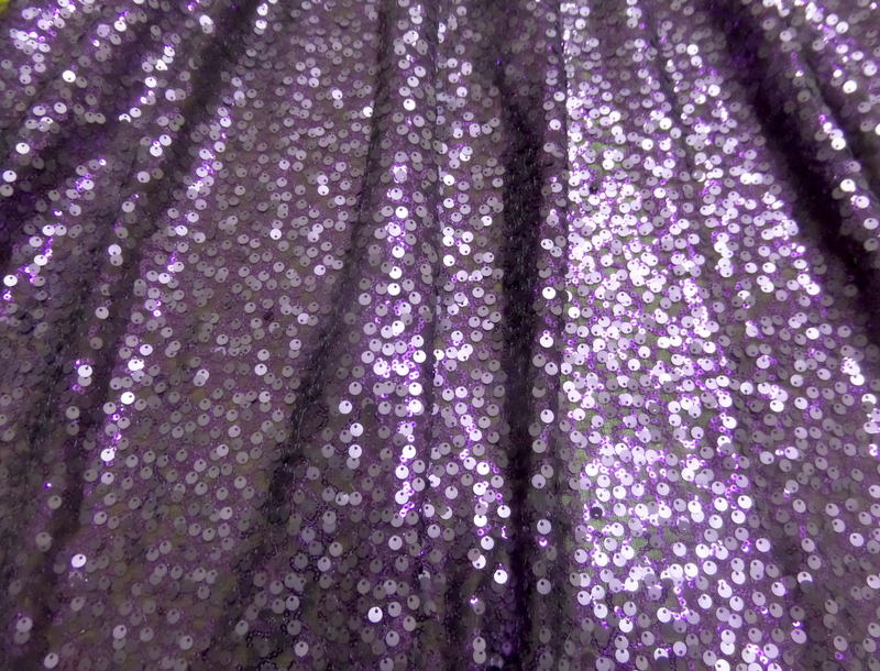 8.Purple Fashion Sequins